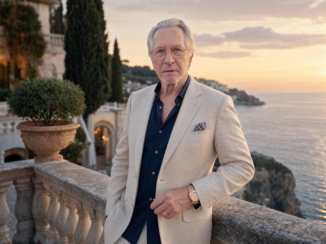 Jack Sullivan educational persona at a luxury coastal estate